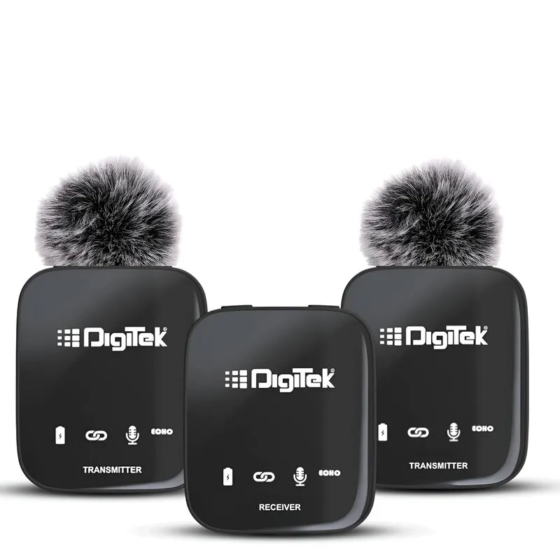 Digitek Wireless Microphone System with ANC Noise Reduction (DWM 101 PRO) view 2